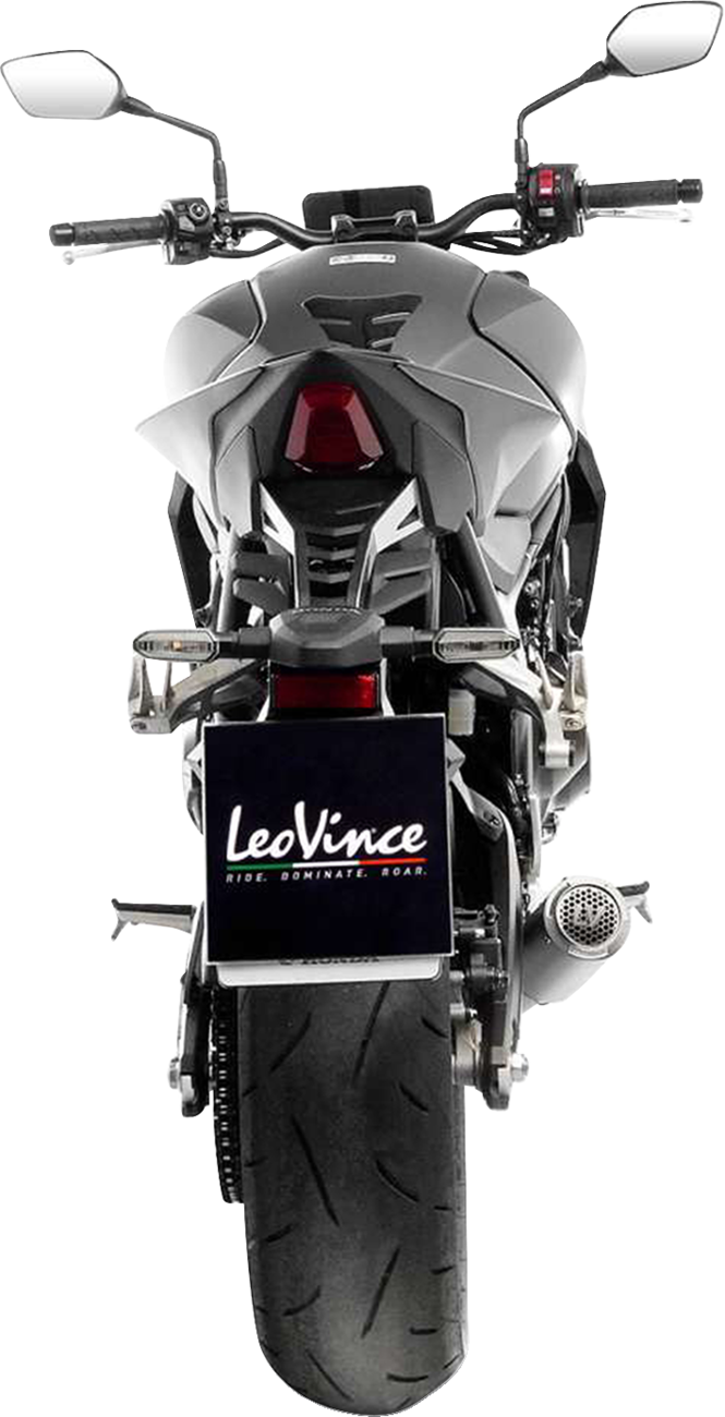 LeoVince LV Corsa S Slip-On Muffler - Titanium - Honda CB 1000 Hornet (4)