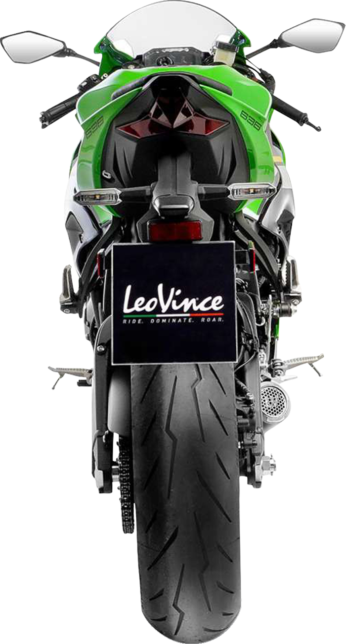 LeoVince LV Corsa S Slip-On Muffler - Titanium - Kawasaki ZX-6R (4)
