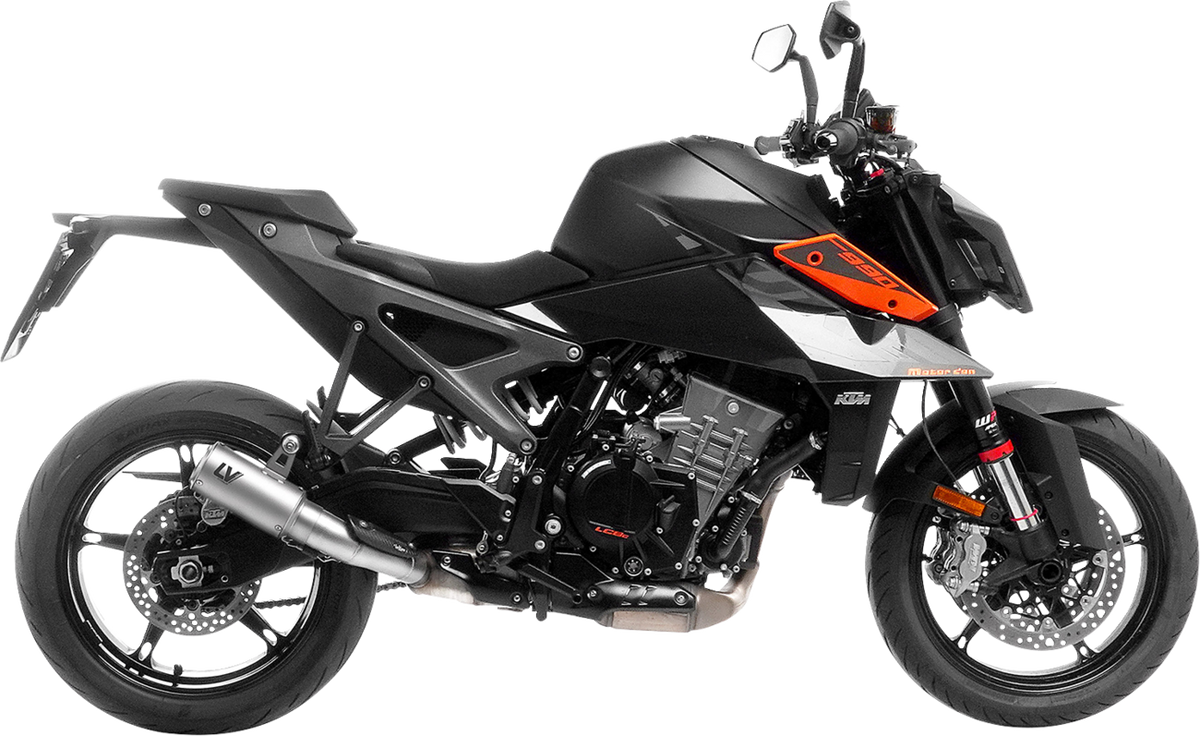 LeoVince LV Corsa S Slip-On Muffler - Titanium - KTM 990 Duke (2)
