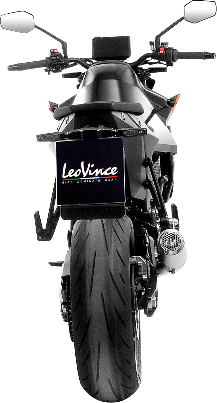 LeoVince LV Corsa S Slip-On Muffler - Titanium - KTM 990 Duke (3)