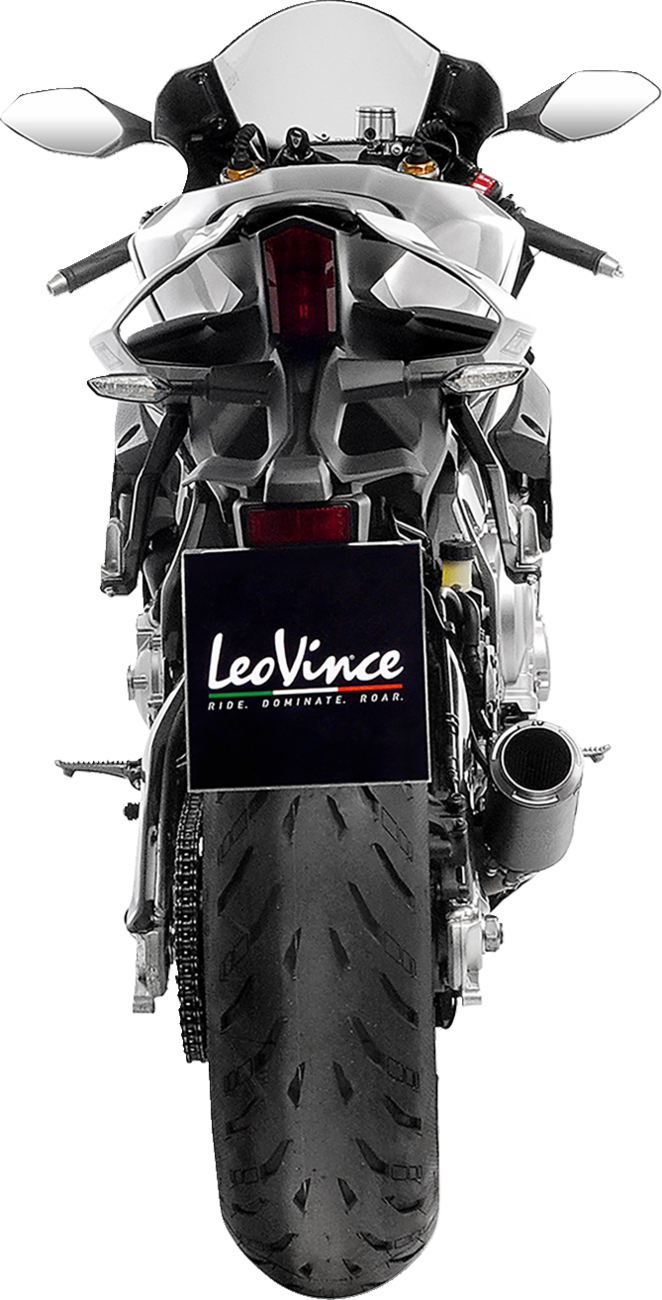 LeoVince LV Corsa Slip-On Muffler - Carbon Fiber (4)
