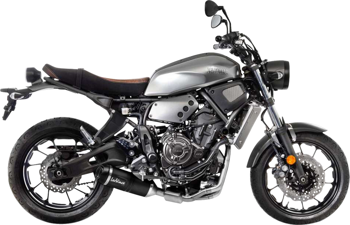 LeoVince LV One Evo Black Edition Exhaust - MT-07