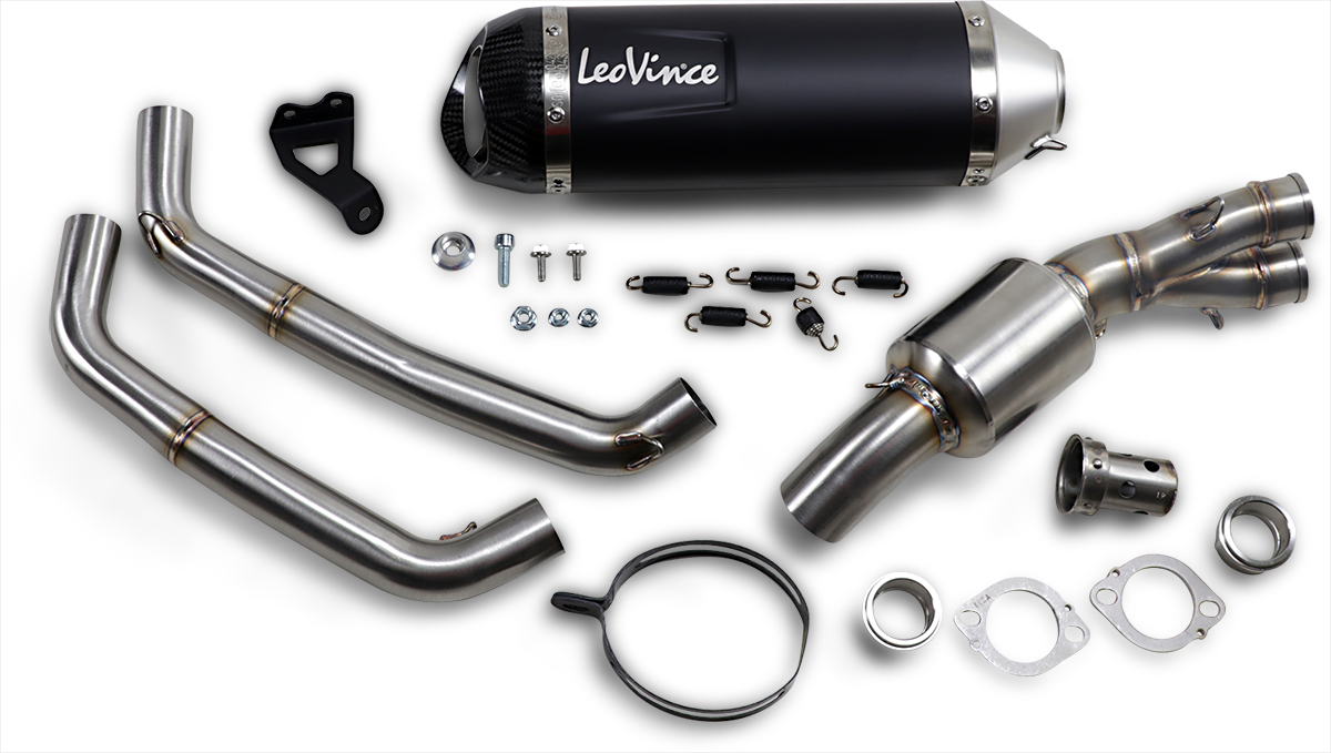 LeoVince LV One Evo Black Edition Exhaust - MT-07