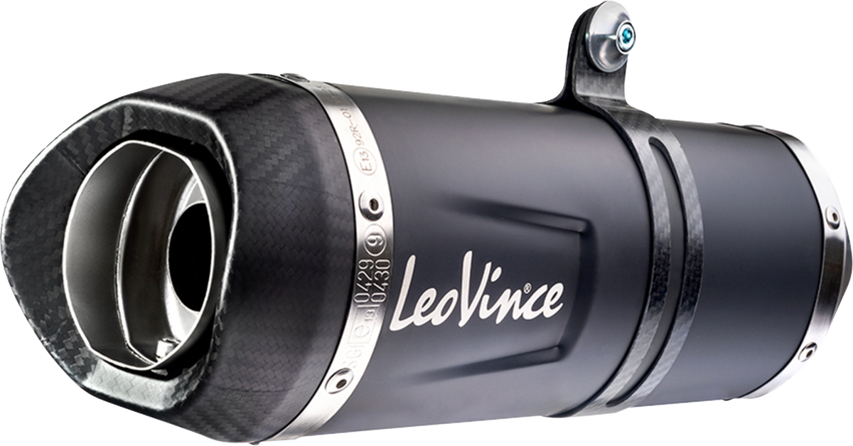 LeoVince LV One Evo Black Edition Exhaust - MT-07