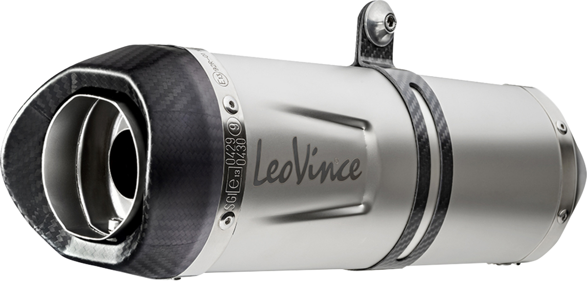 LeoVince LV One Evo Exhaust - Stainless Steel - Tracer