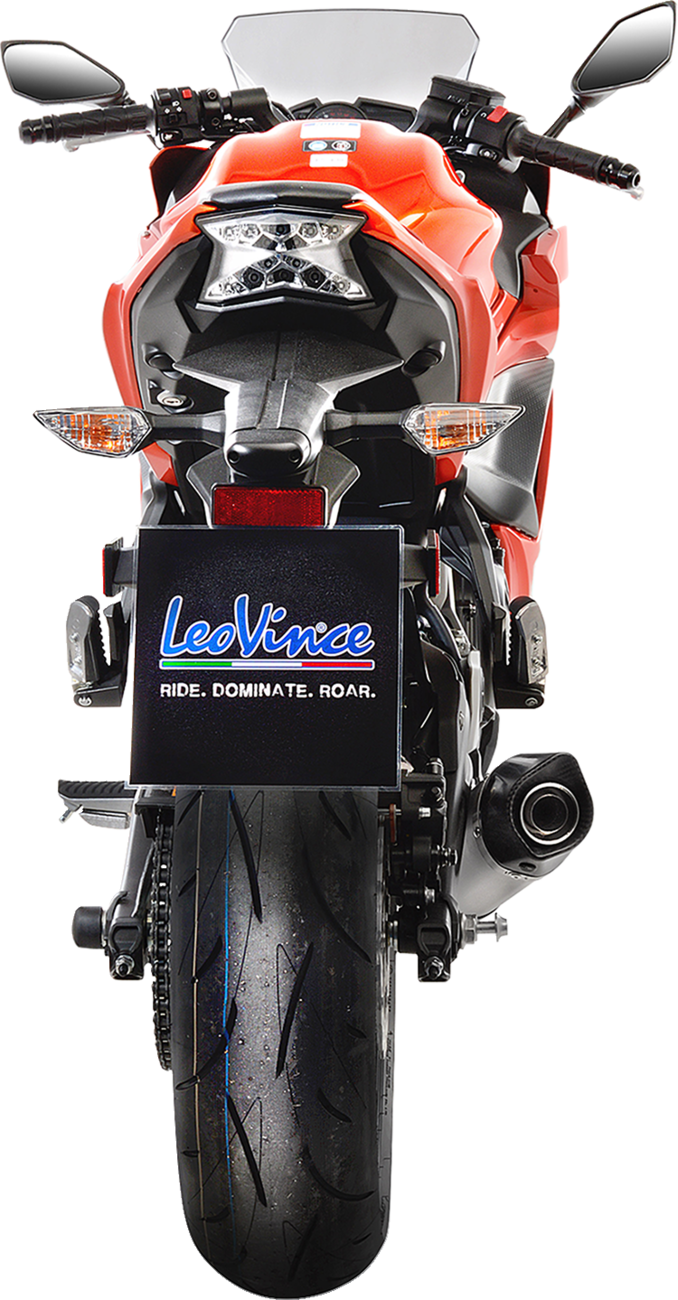 LeoVince LV One Evo Exhaust System - Stainless Steel - Ninja 650/Z650