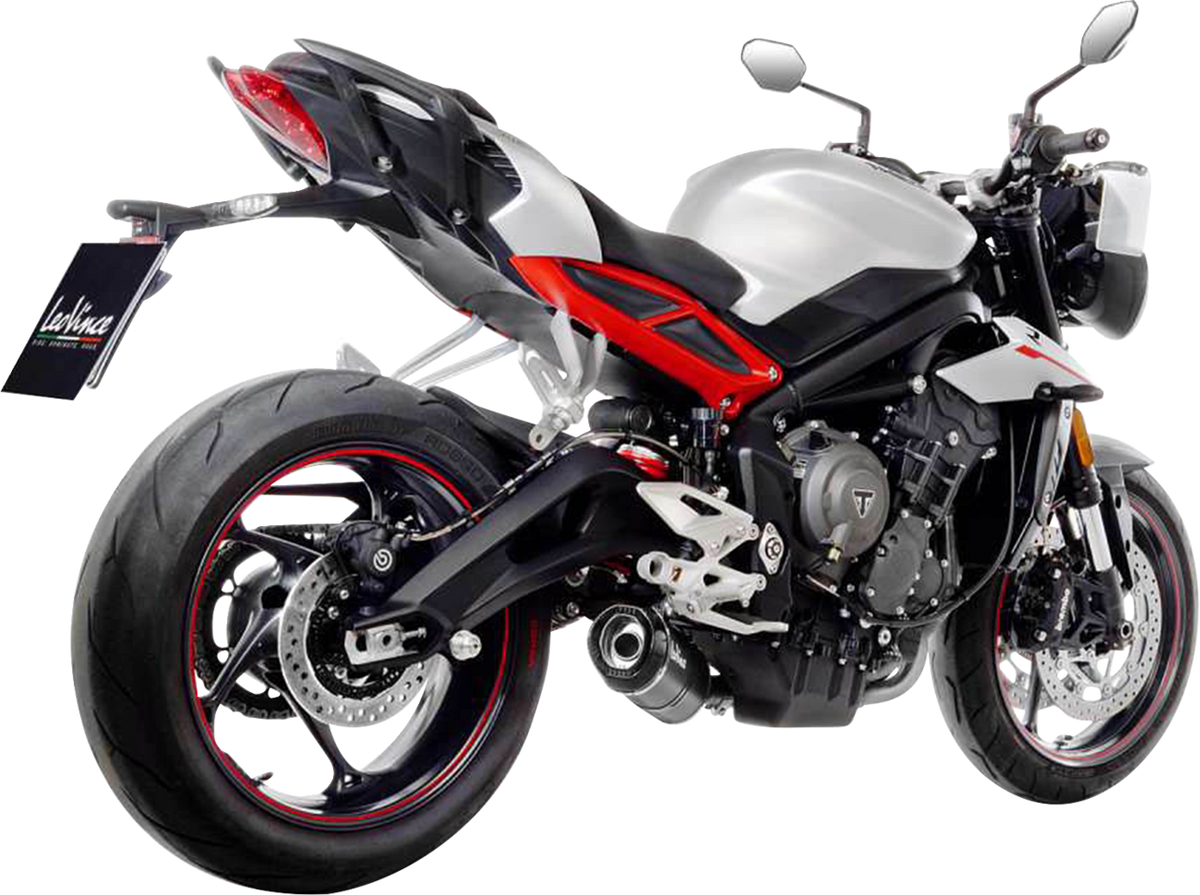 LeoVince LV One Evo Muffler - Carbon Fiber - Street Triple 765