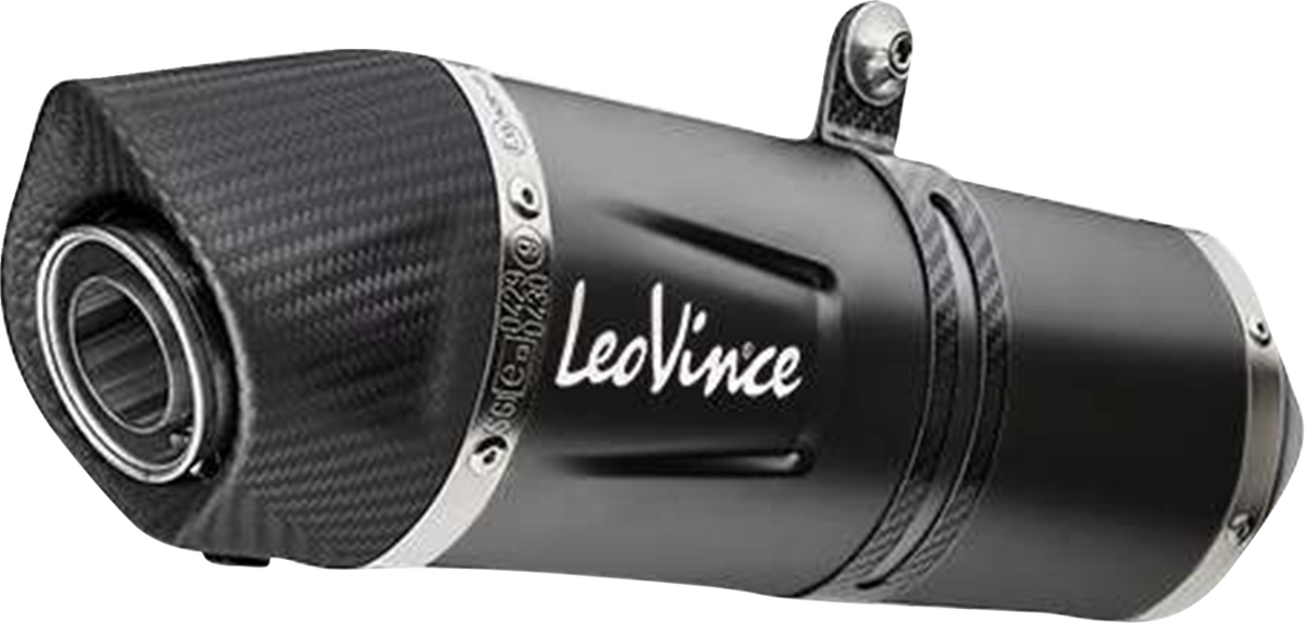 LeoVince LV One EVO Slip-On Muffler - Black - 1811-4295
