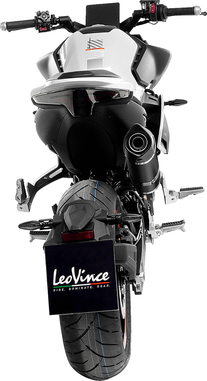 LeoVince LV One EVO Slip-On Muffler - Black - 1811-4636