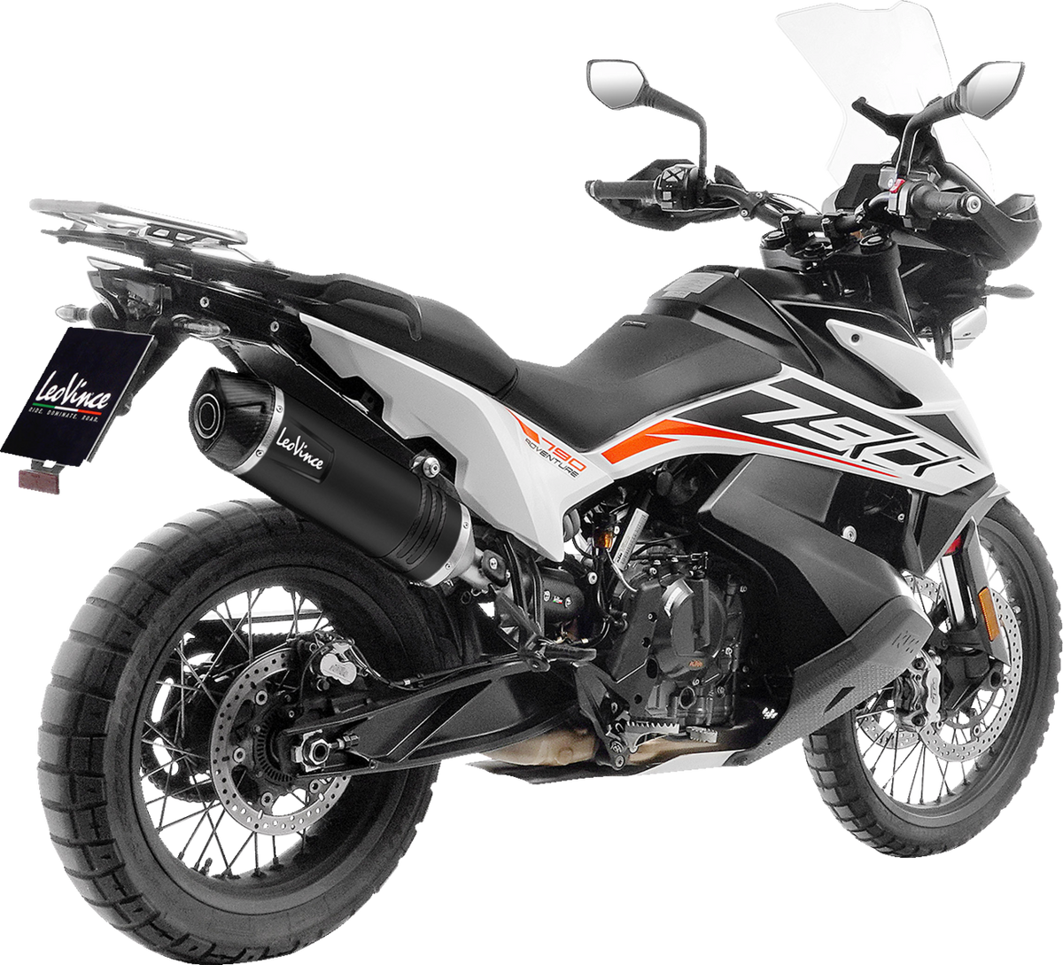 LeoVince LV One EVO Slip-On Muffler - Black - KTM