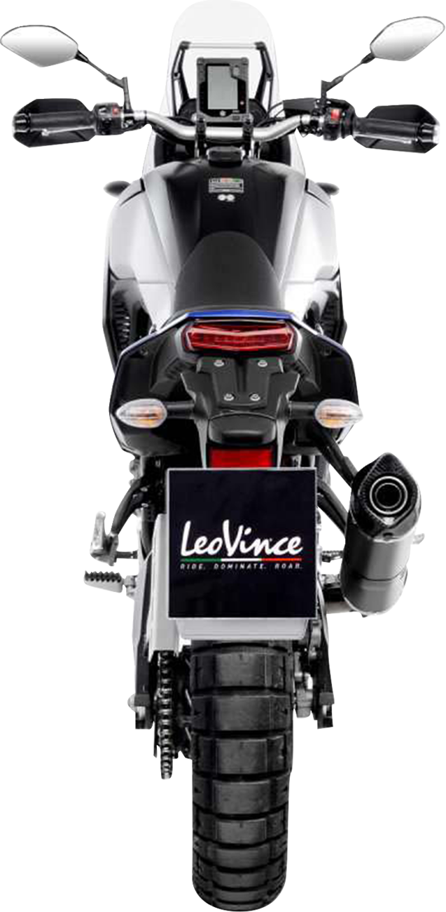 LeoVince LV One EVO Slip-On Muffler - Black - Tenere