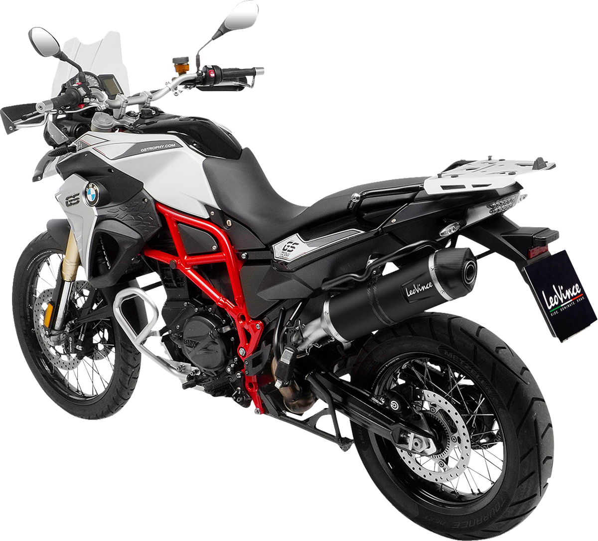 LeoVince LV One Evo Slip-On Muffler - Black Edition - F800GS