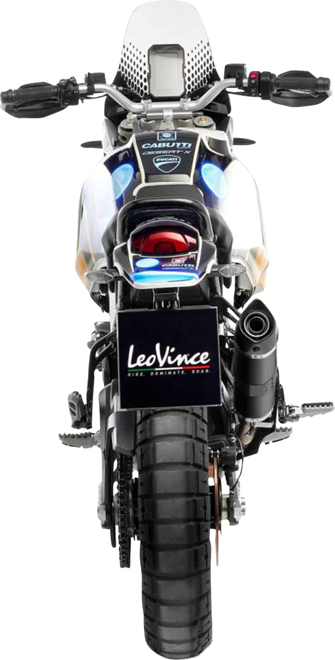 LeoVince LV One EVO Slip-On Muffler - Black Edition - 1811-4443