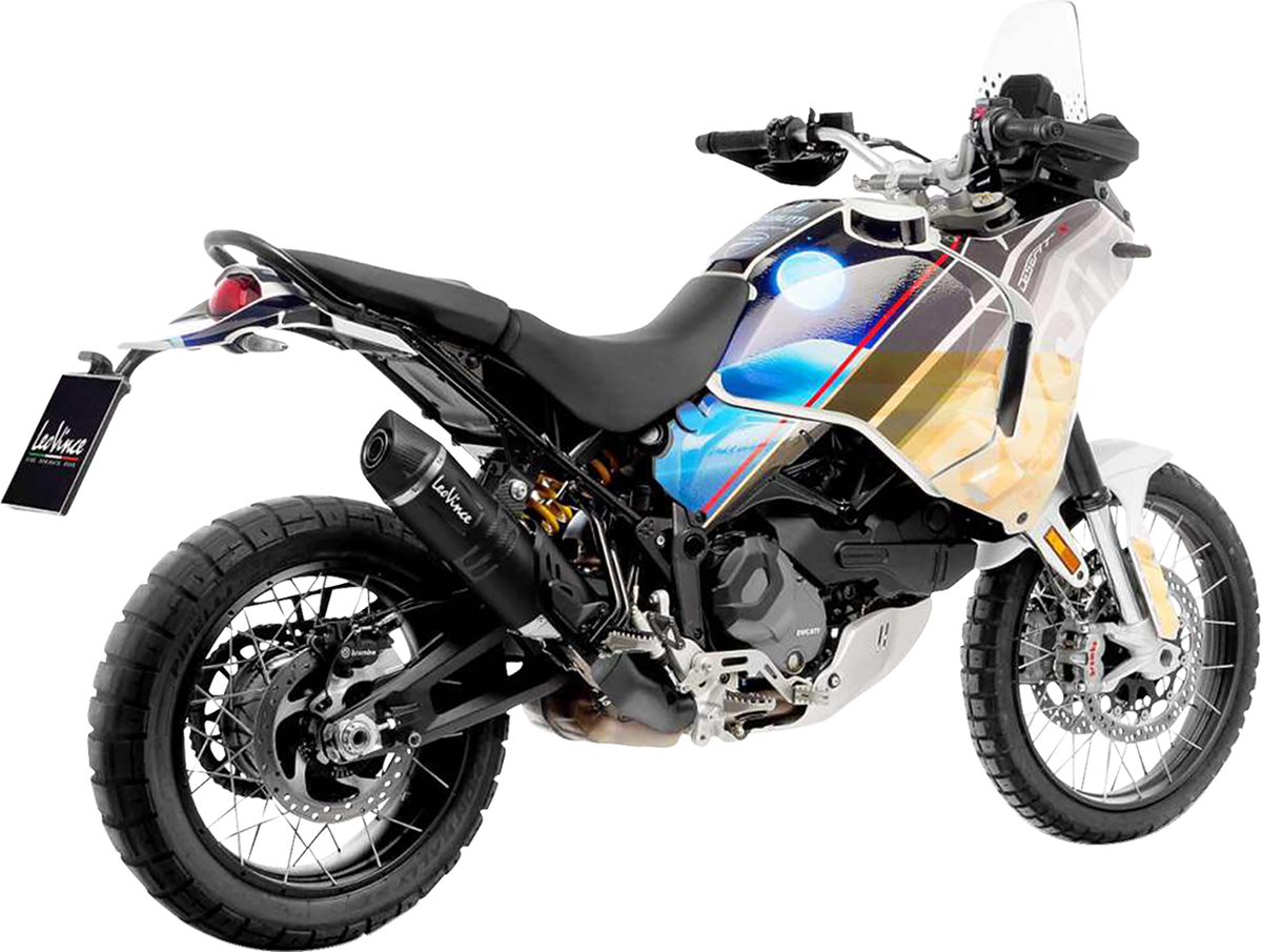 LeoVince LV One EVO Slip-On Muffler - Black Edition - 1811-4443