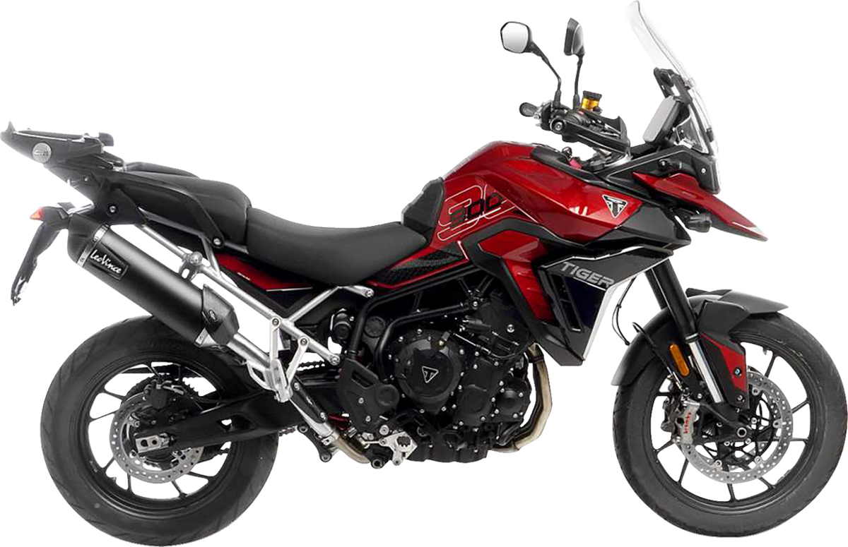LeoVince LV One EVO Slip-On Muffler - Black Edition - Tiger 900 (3)