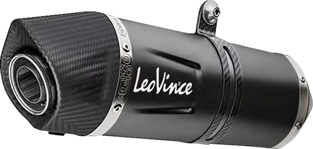 LeoVince LV One EVO Slip-On Muffler - Black Edition - Tiger 900