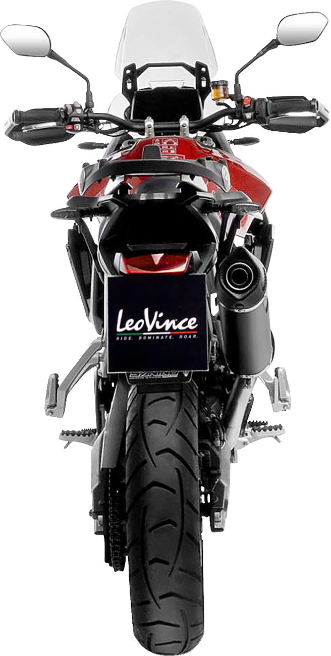 LeoVince LV One EVO Slip-On Muffler - Black Edition - Tiger 900 (4)