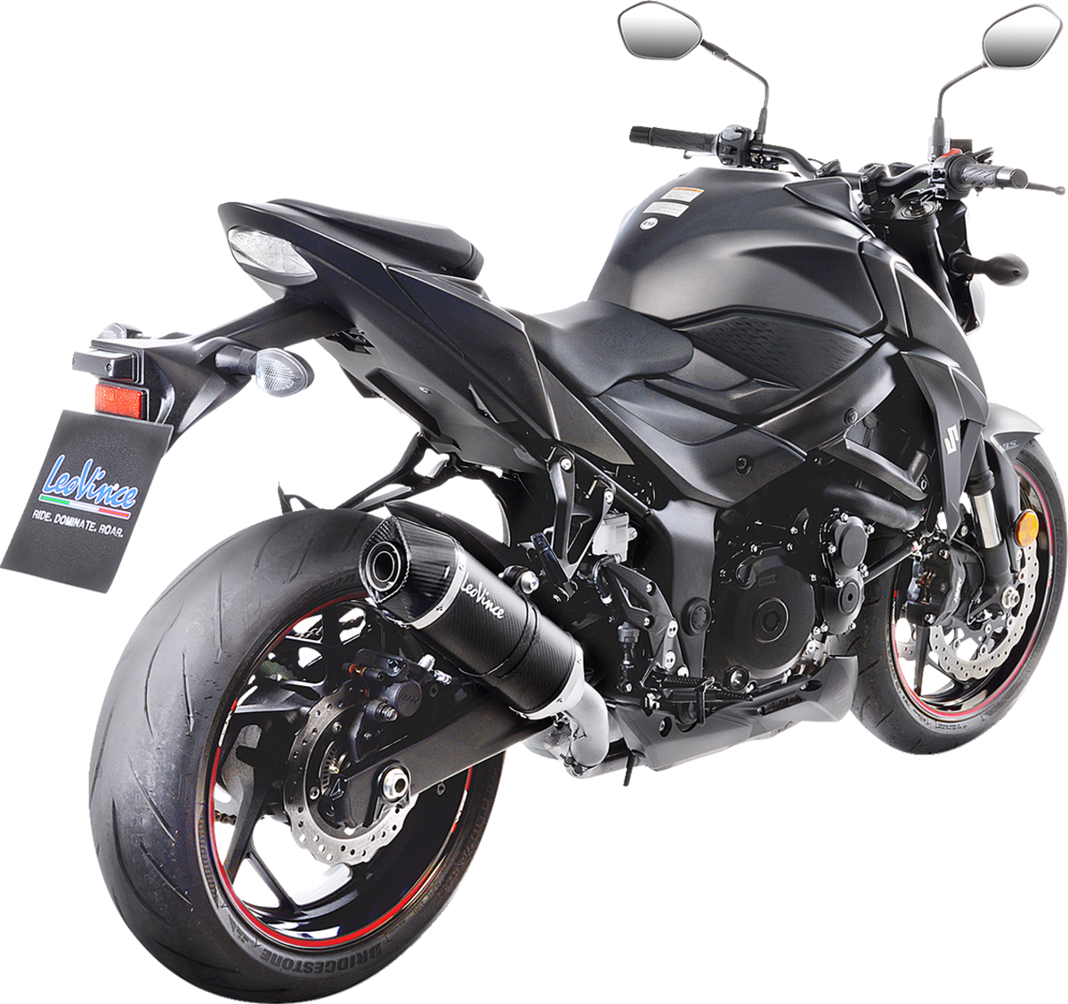 LeoVince LV One Evo Slip-On Muffler - Carbon Fiber - 1811-3829