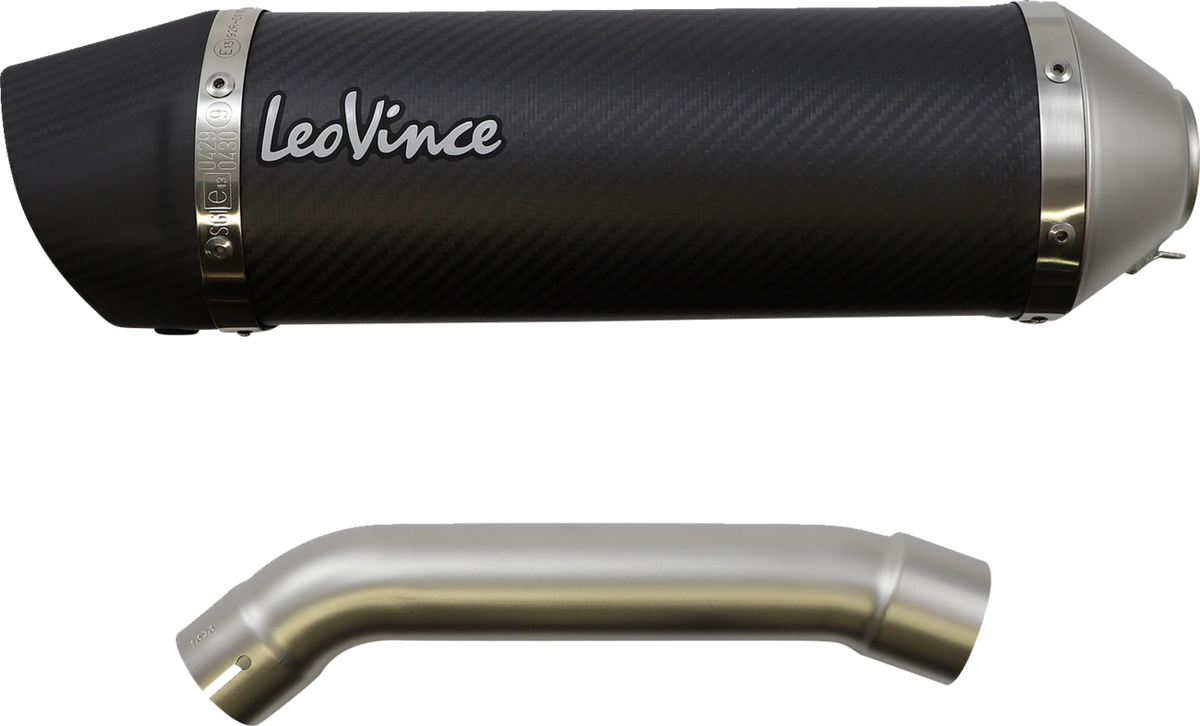LeoVince LV One EVO Slip-On Muffler - Carbon Fiber