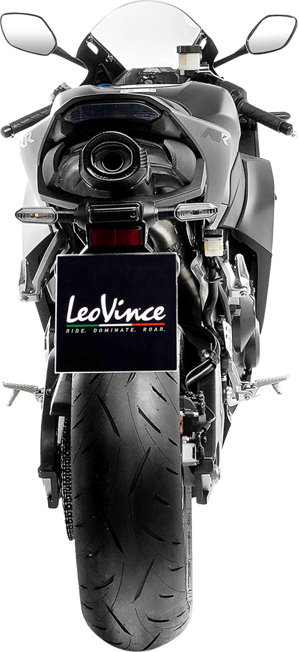 LeoVince LV One EVO Slip-On Muffler - Carbon Fiber - Honda CBR600RR
