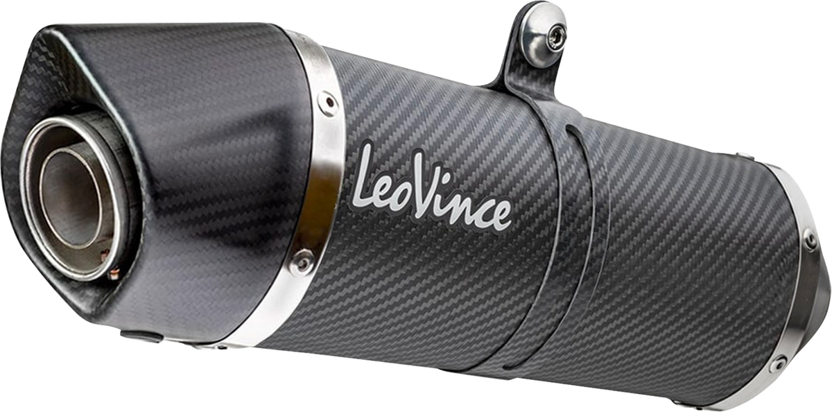LeoVince LV One Evo Slip-On Muffler - Carbon Fiber - ZX-6R