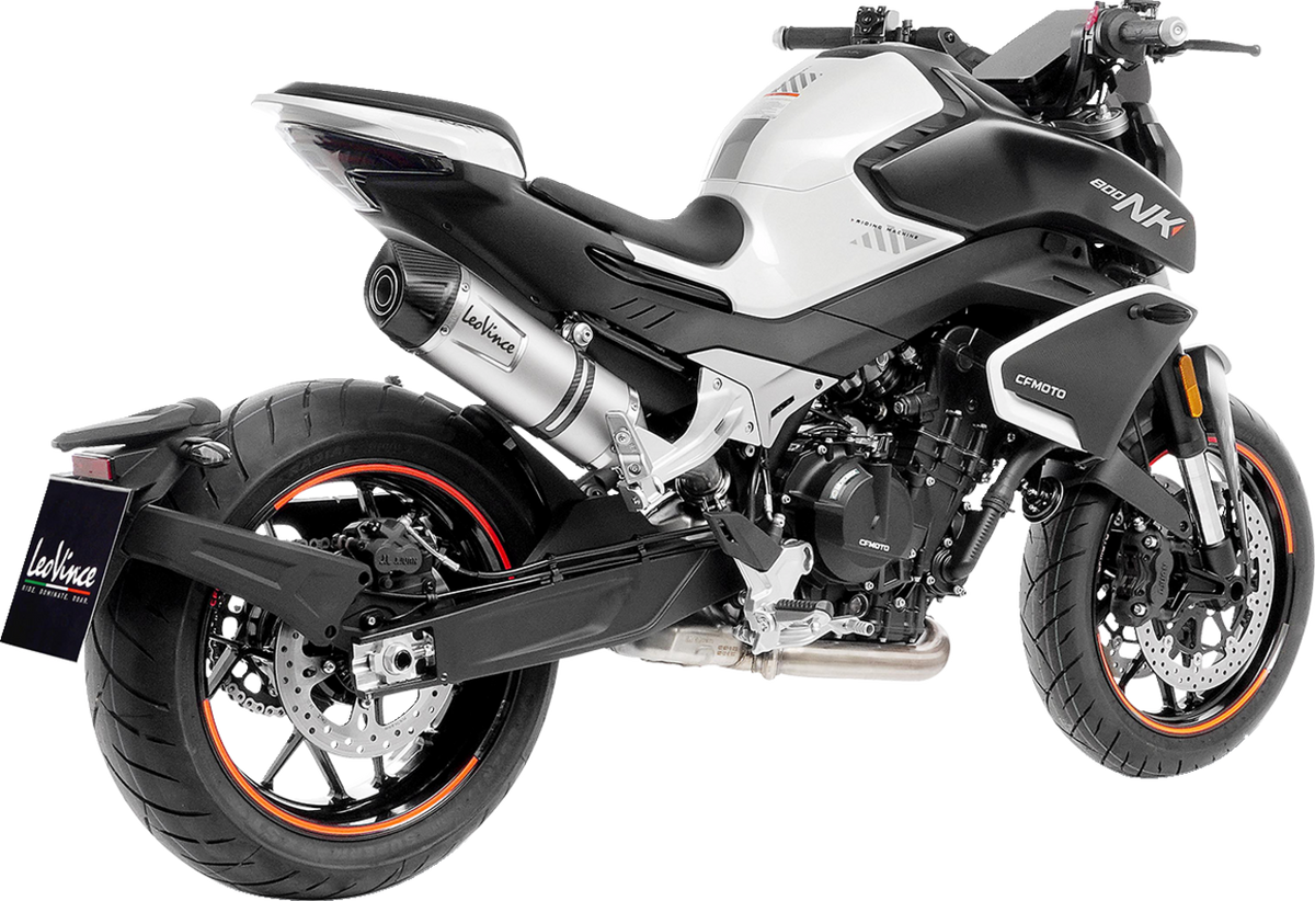 LeoVince LV One EVO Slip-On Muffler - Silver
