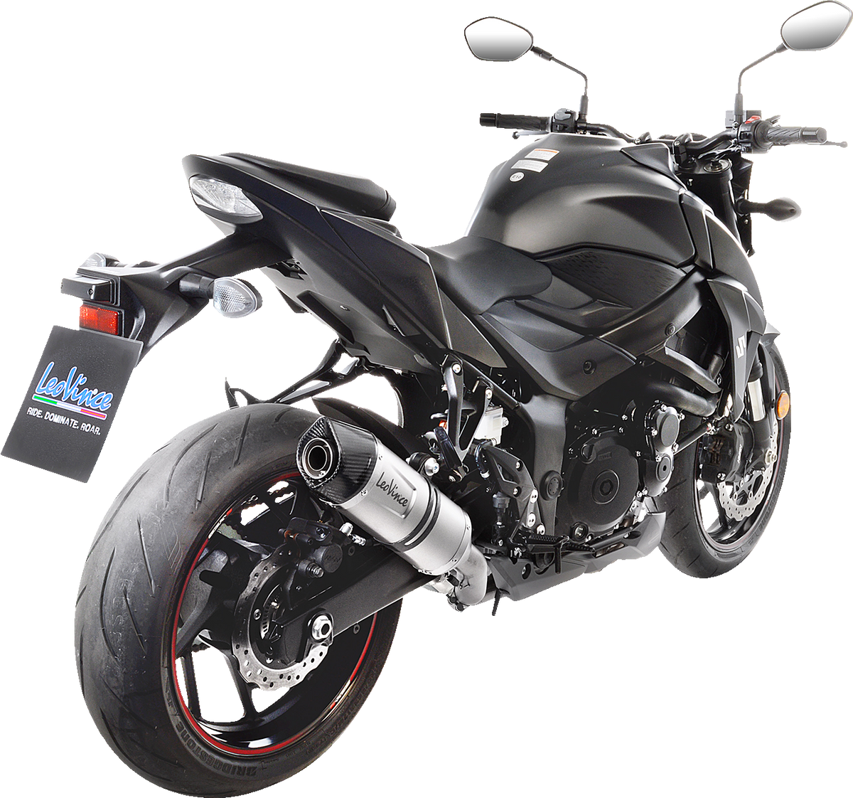 LeoVince LV One Evo Slip-On Muffler - Stainless Steel (3)