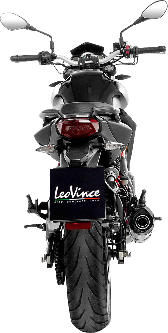 LeoVince LV One EVO Slip-On Muffler - Stainless Steel - 1811-4421