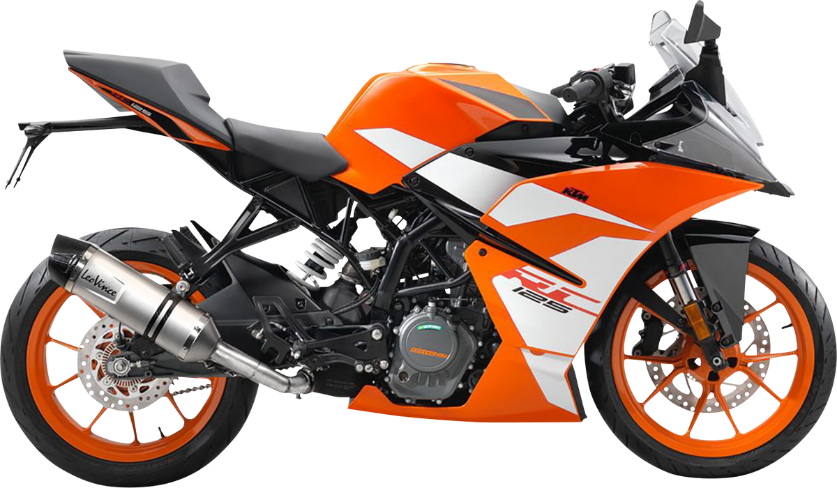 LeoVince LV One EVO Slip-On Muffler - Stainless Steel - KTM