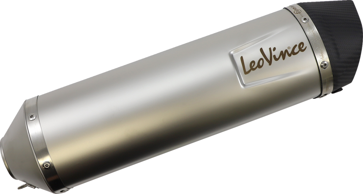 LeoVince LV One Evo Slip-On Muffler - Stainless Steel - 800 GT