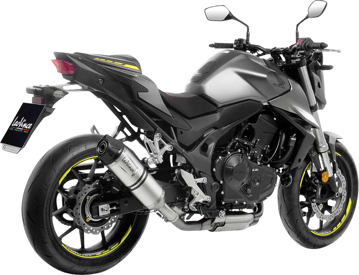 LeoVince LV One EVO Slip-On Muffler - Stainless Steel - Honda CB 750 Hornet