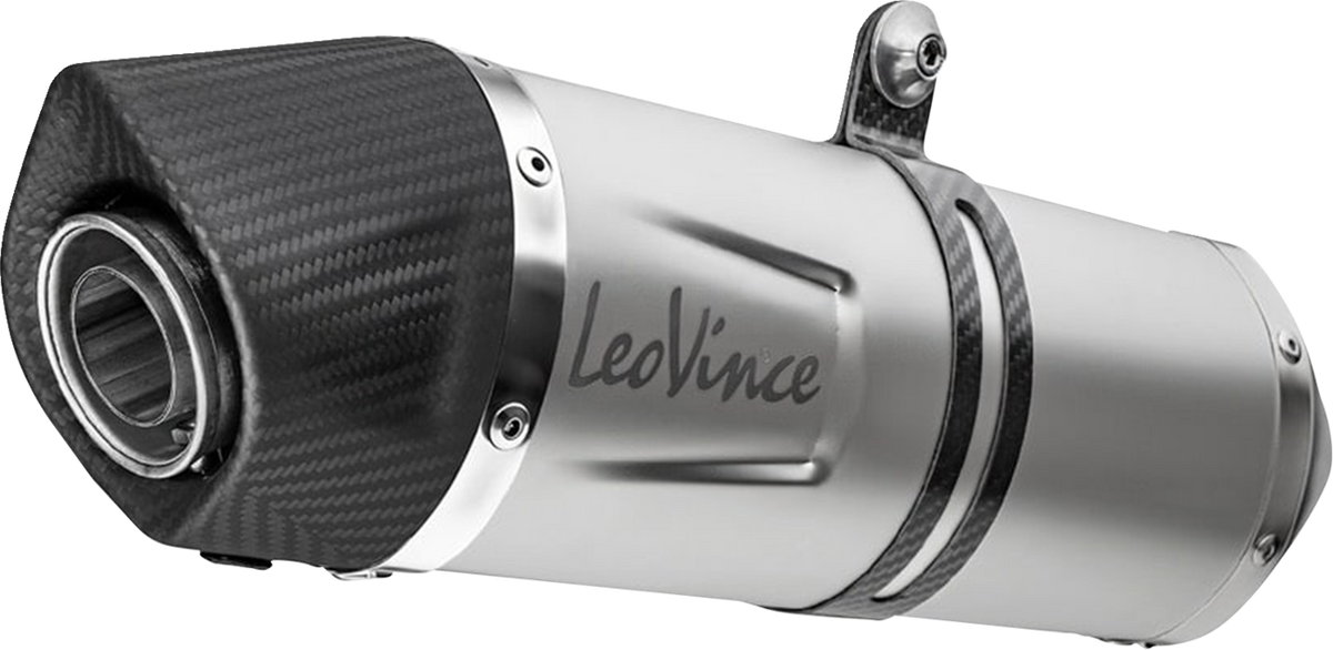 LeoVince LV One EVO Slip-On Muffler - Stainless Steel - Honda CB 750 Hornet