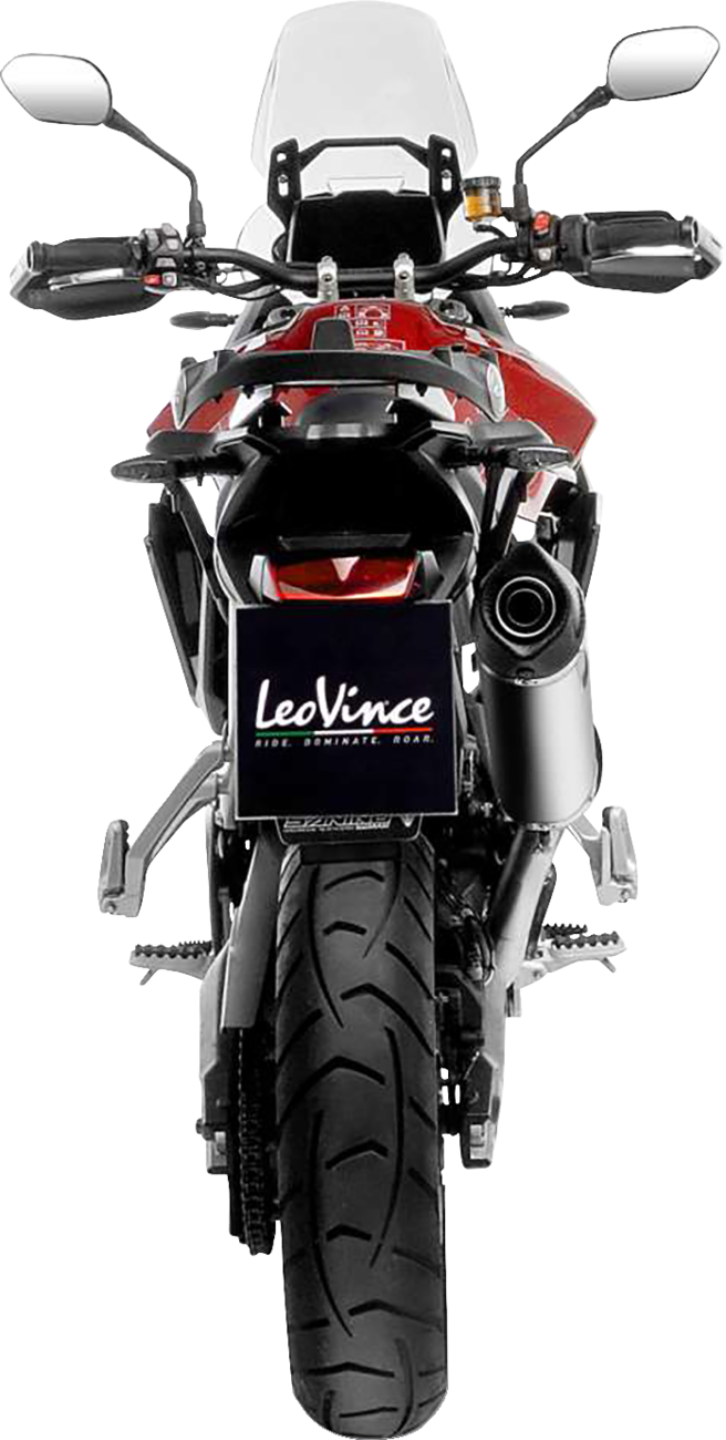 LeoVince LV One EVO Slip-On Muffler - Stainless Steel - Tiger 900 - 1811-4742