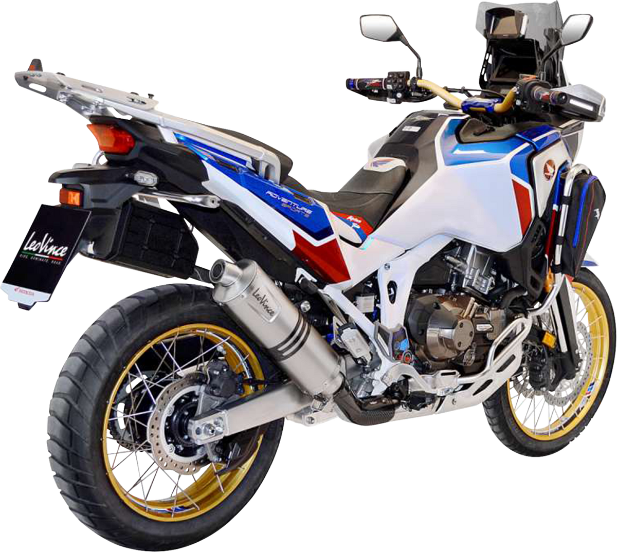 LeoVince LV One Muffler - Stainless Steel - CRF1100