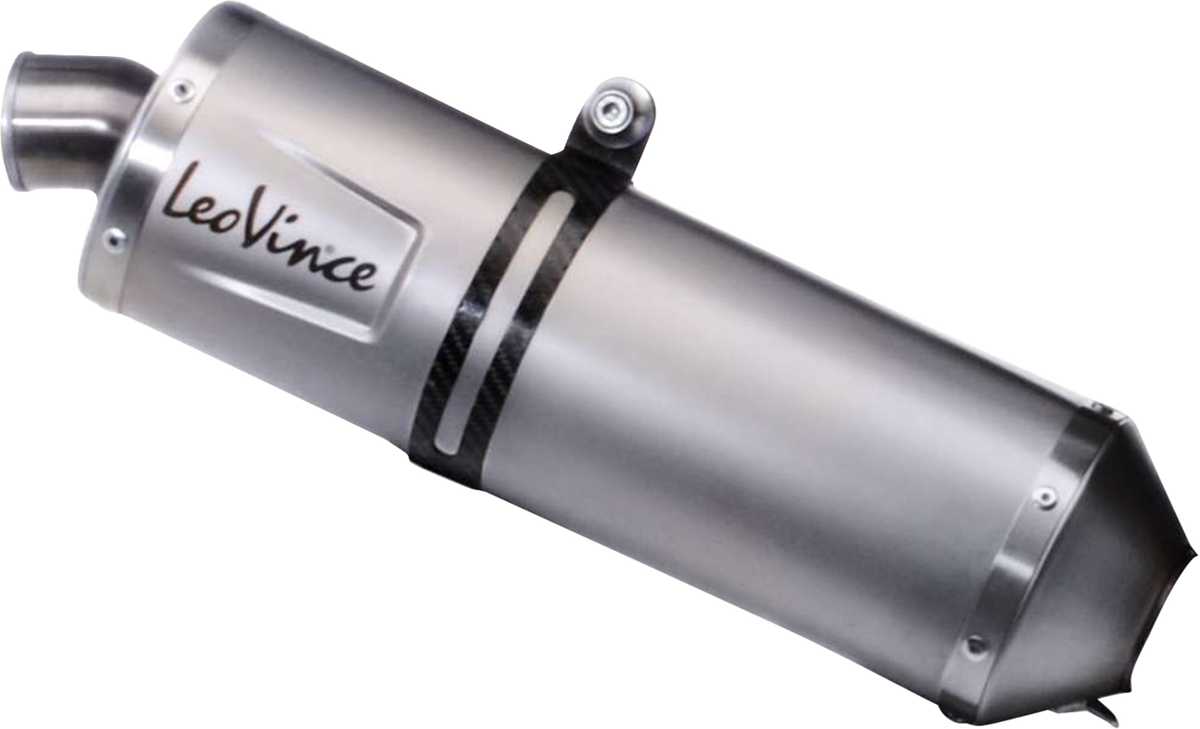 LeoVince LV One Muffler - Stainless Steel - CRF1100