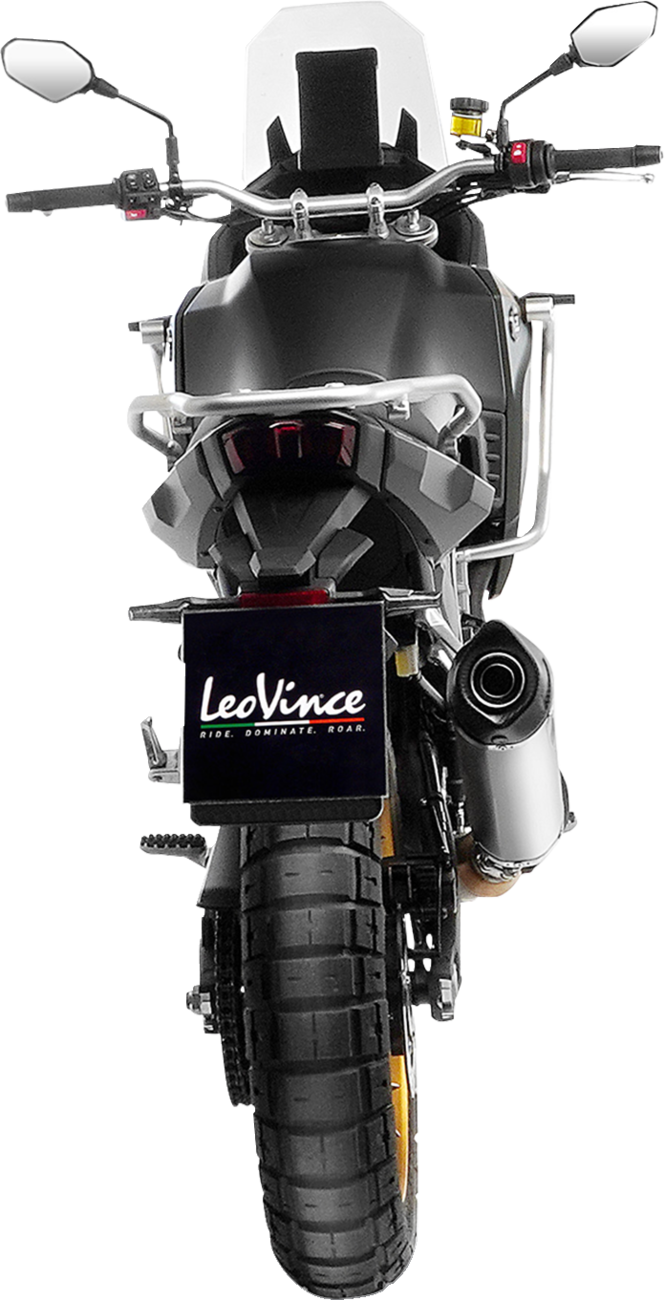 LeoVince LV One Slip-On Muffler - Stainless Steel (3)