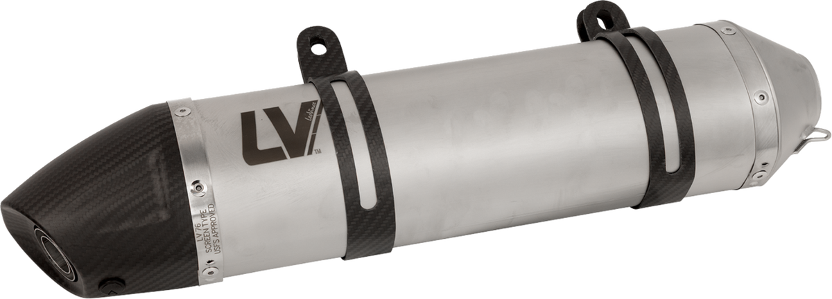 LeoVince LV-X EVO Slip-On Muffler - KLR 650 (2)
