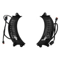 Letric Lighting Fairing Vent Switchback Turn Signal Black