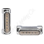 Letric Lighting Engine Guard Lights Chrome/White
