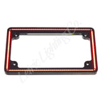 Letric Lighting 14+ Indian Scout Perfect Plate License Plate Frame Matte Black