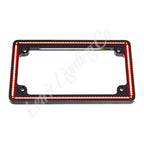 Letric Lighting 14+ Indian Twin Perfect Plate License Plate Frame Matte Black