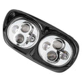Letric Lighting LED Headlight 80W Hi/Lo Chrome/Black