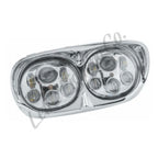 Letric Lighting LED Headlight Dual 5.75in Chrome