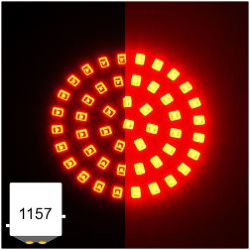 Letric Lighting Premium Bullet Style Insert 1157 Red