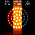 Letric Lighting Premium Bullet Style Switchbacks Red