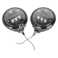 Letric Lighting 4.5in Passing Lamps Black - Harley-Davidson, 30 models (1997–2022) - LLC-PL-BB
