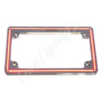 Letric Lighting Custom Hard Wire Perfect Plate Light License Plate Frame Chrome