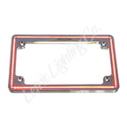 Letric Lighting 14+ HD Tri-Glide/ 15+ Freewheeler Perfect Plate Light License Plate Frame Chrome
