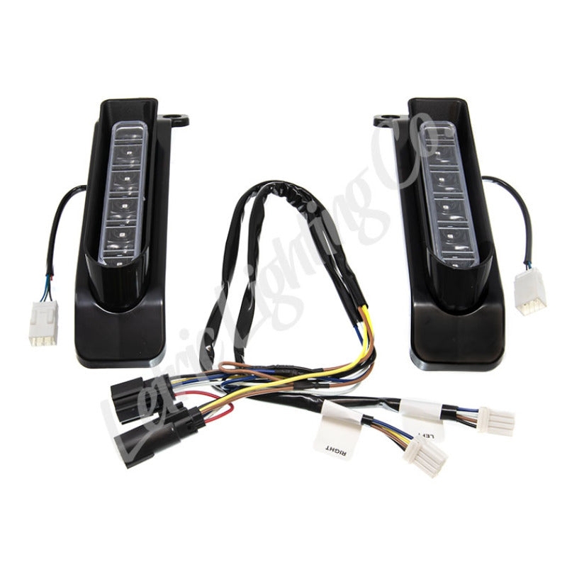Letric Lighting Saddlebag Filler Support LED Black - Harley-Davidson, 6 models (2014–2021) - LLC-PSBF-B