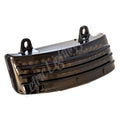 Letric Lighting Tri-Bar Fndr Taillight LED Smoke - Harley-Davidson, 7 models (2010–2013)
